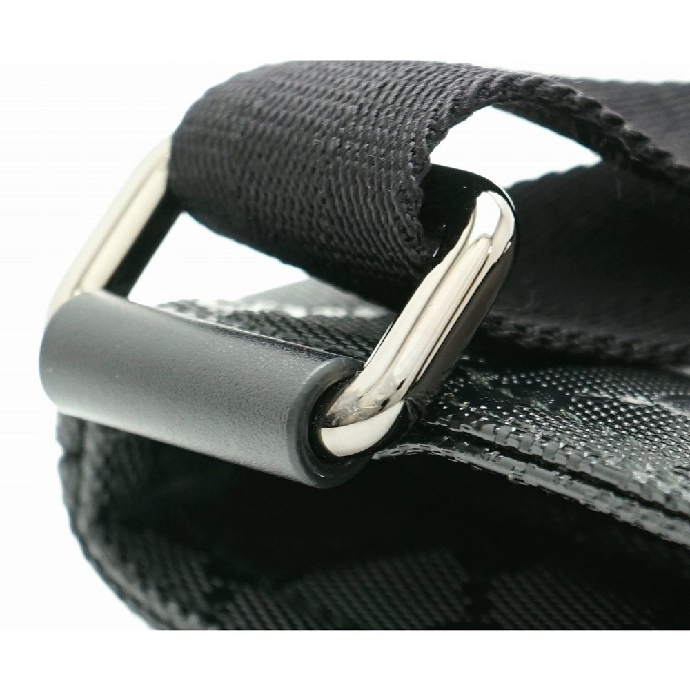 Gucci Implement Leather Flat Black Crossbody Gg B… - image 8